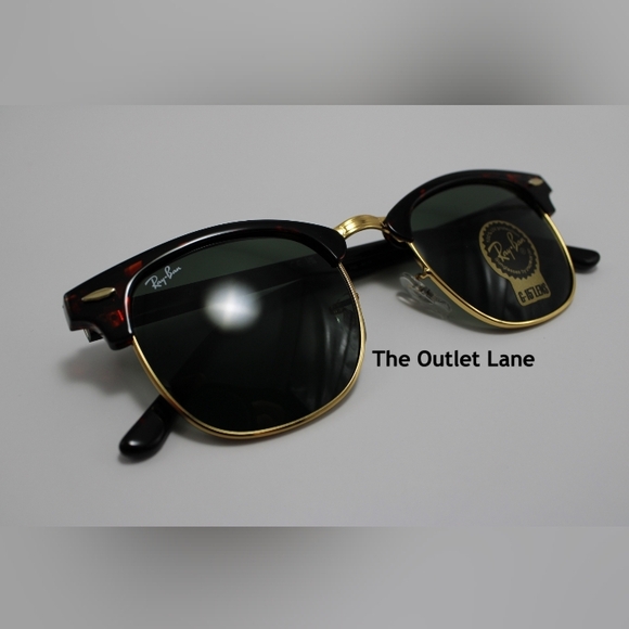 Model Display Ray-Ban Clubmaster Green G15 Lens RB3016 - Picture 7 of 16